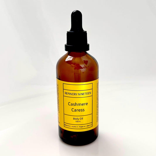 Cashmere Caress scented body oil