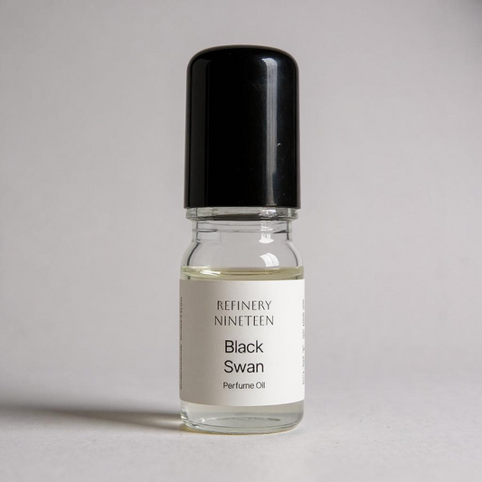 Black Swan scented roller ball oil perfume.