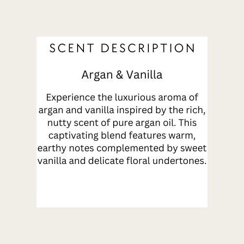 Argan and Vanilla scented body mist