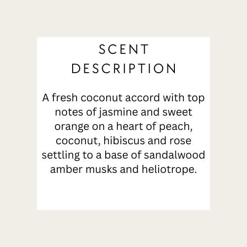 Coco Fleur scented body oil