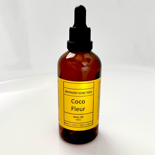 Coco Fleur scented body oil