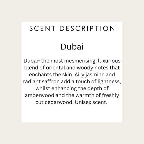 Dubai scented body mist