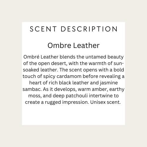 Ombre Leather scented body mist unisex scent