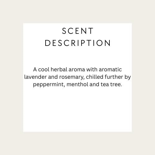 Mint and Tea Tree scented body oil
