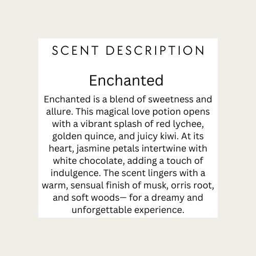 Enchanted scented body mist
