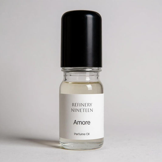 AMORE scented roller ball oil perfume.
