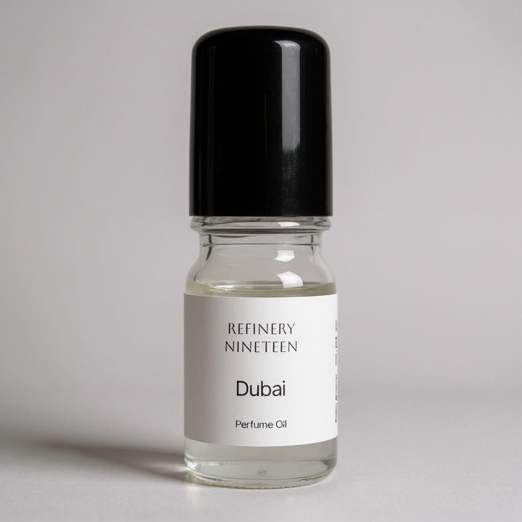 DUBAI scented roller ball oil perfume UNISEX