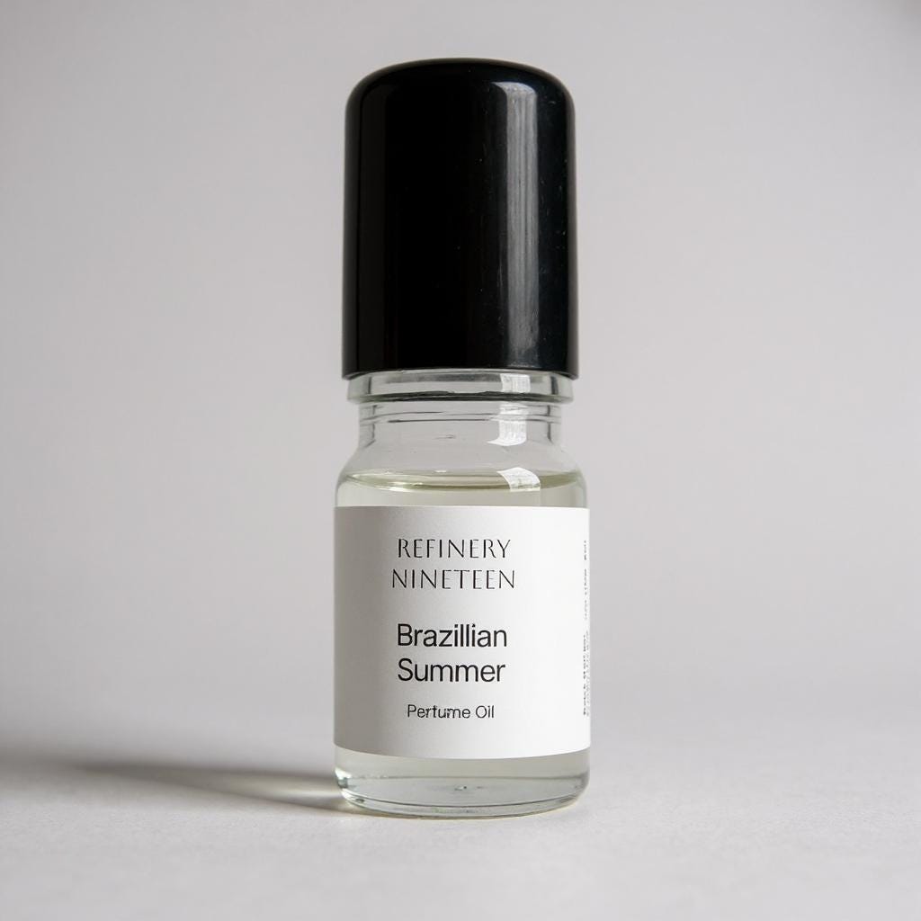BRAZILIAN SUMMER scented roller ball oil perfume