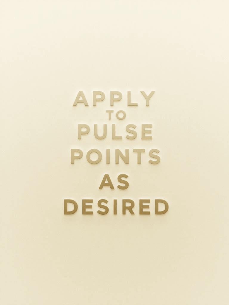 PURE GOLD scented roller ball oil perfume